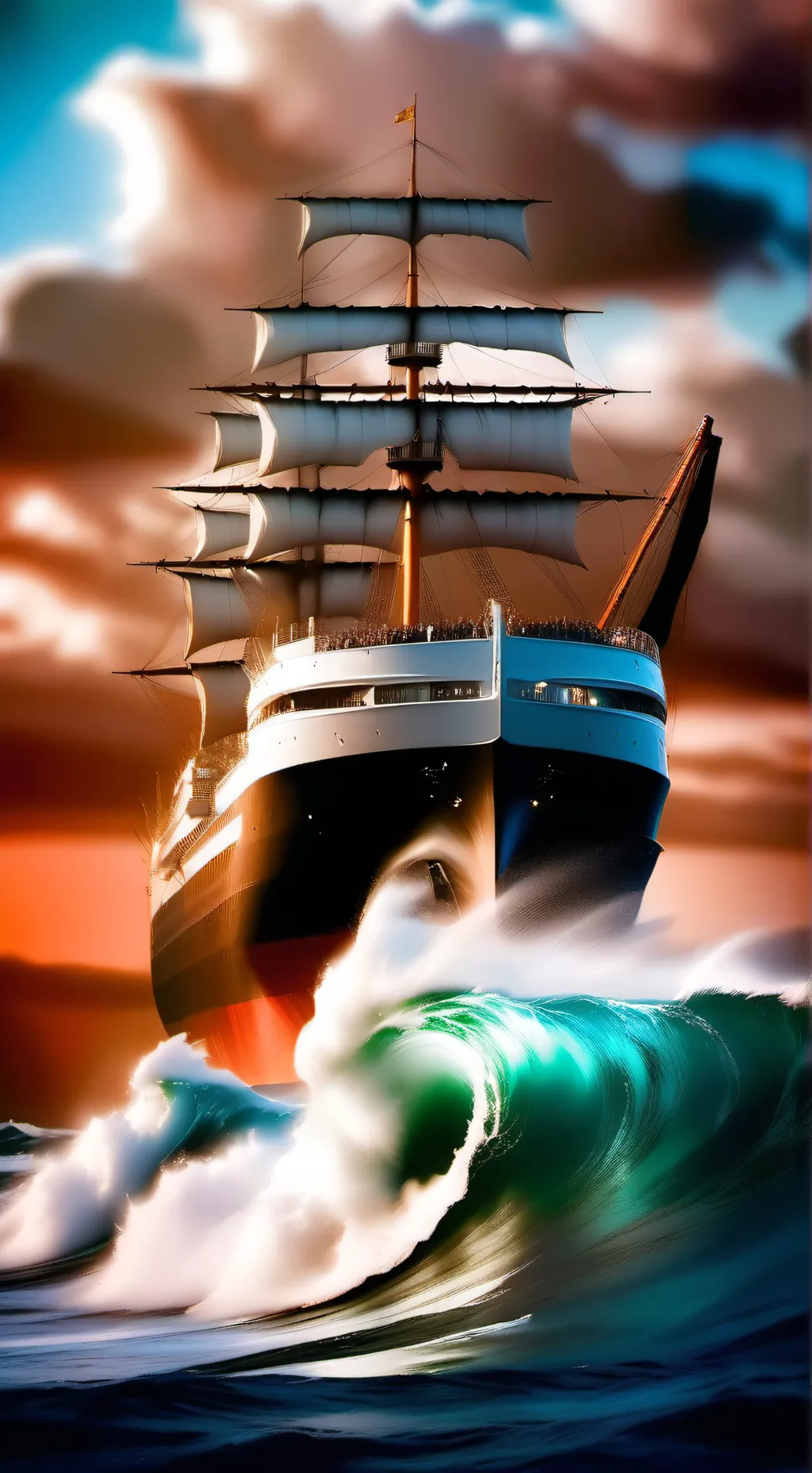 ai character: COD(boat) background