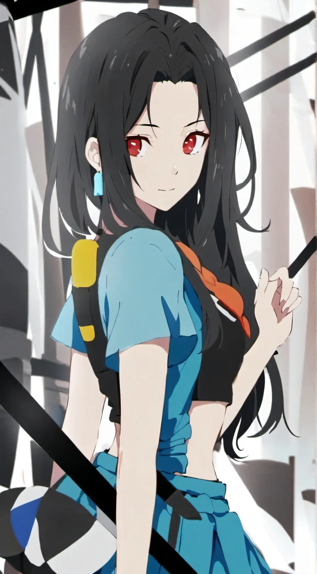 ai character: azuki background