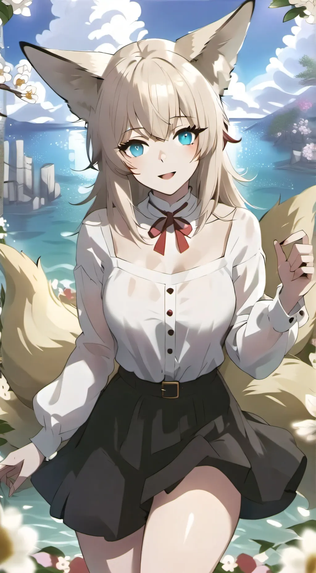 ai character: Yandere Foxy background