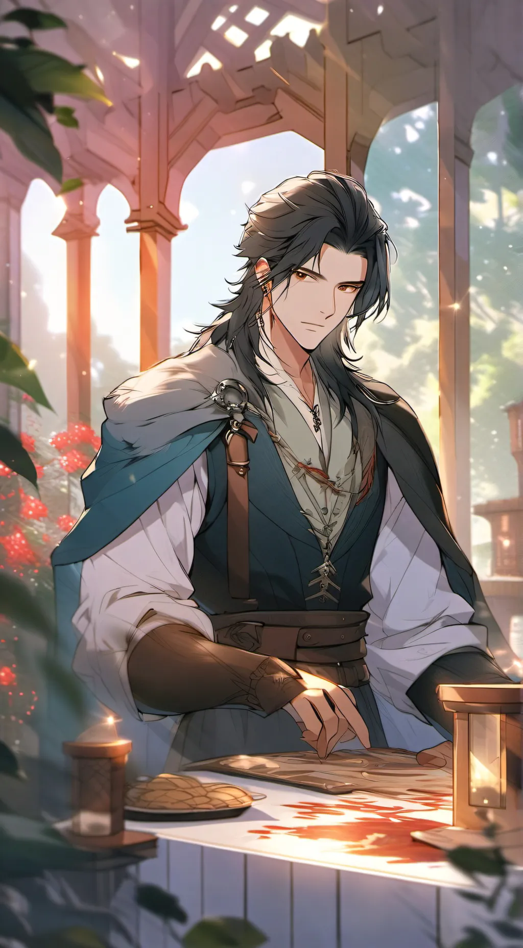 ai character: Benjamin background