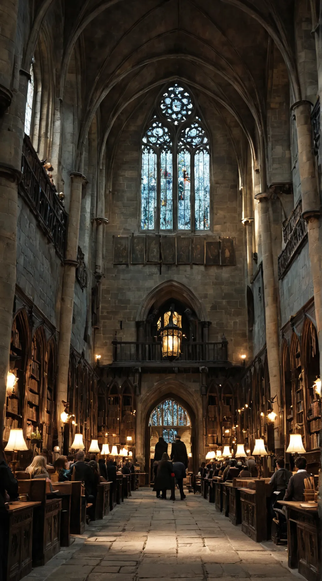 ai character: Hogwarts!!! background