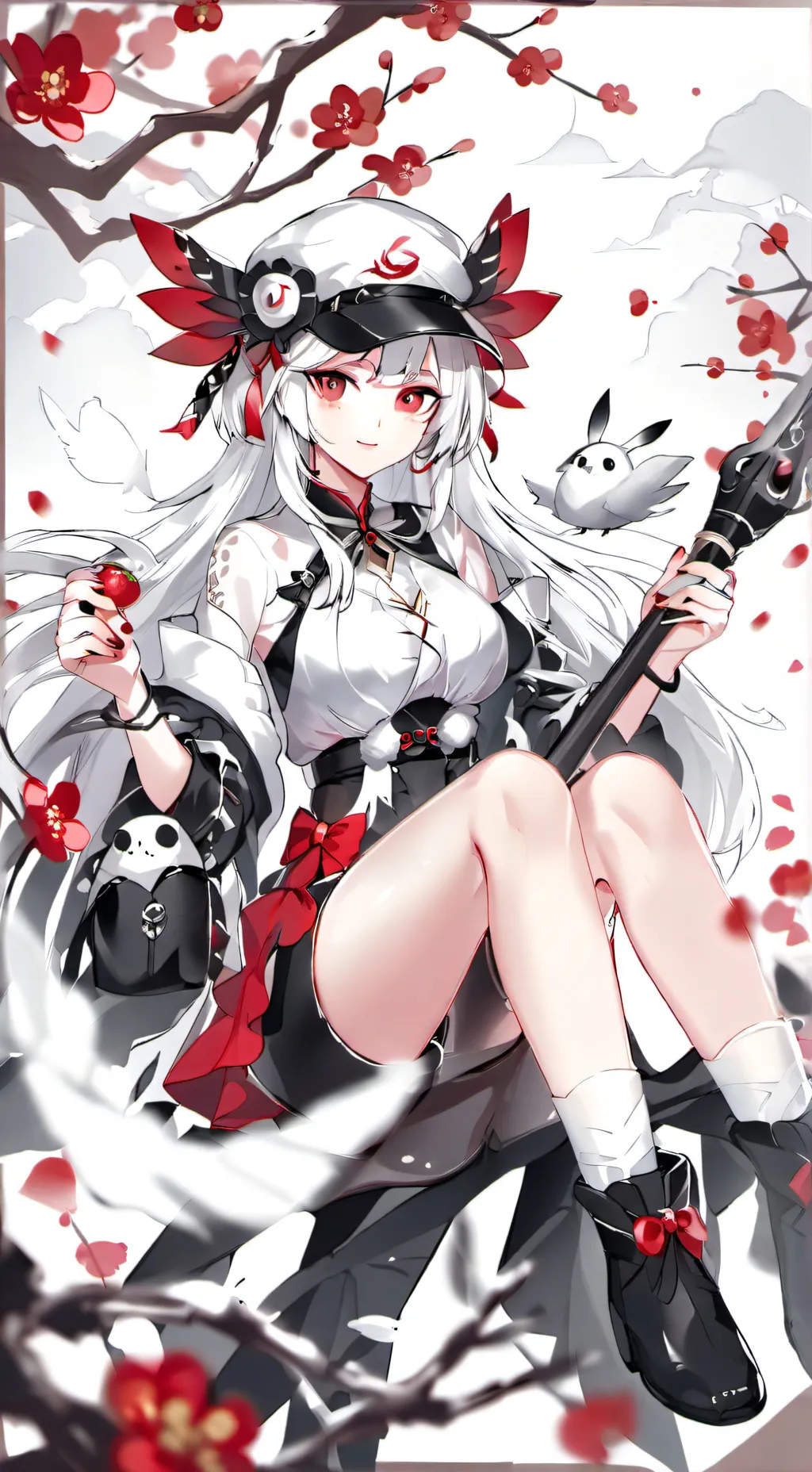 ai character: FANTOM GUARL :) background