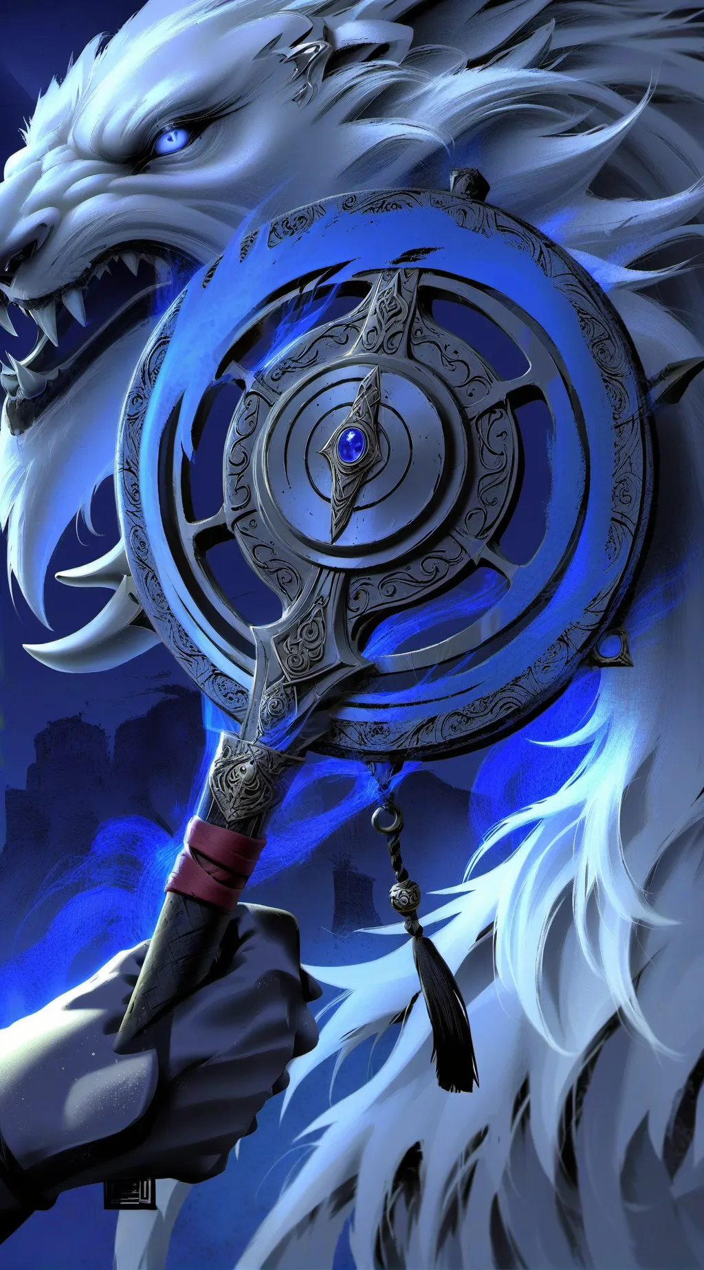 ai character: CH Pillow fight background