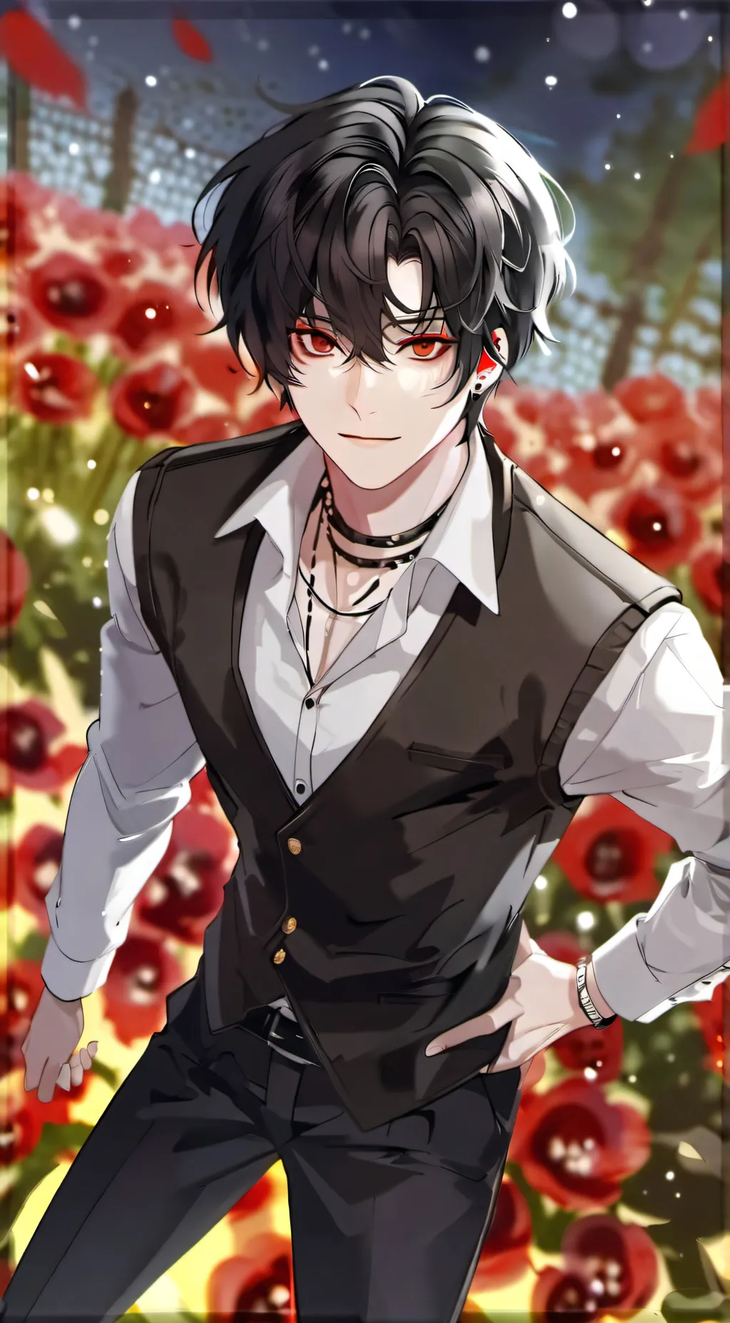 ai character: oreo(aka me) background