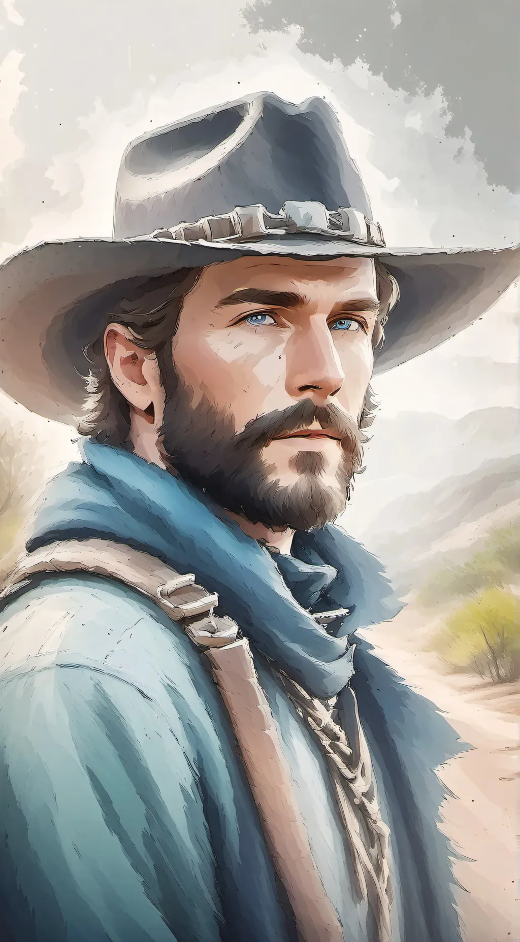 ai character: Arthur Morgan background