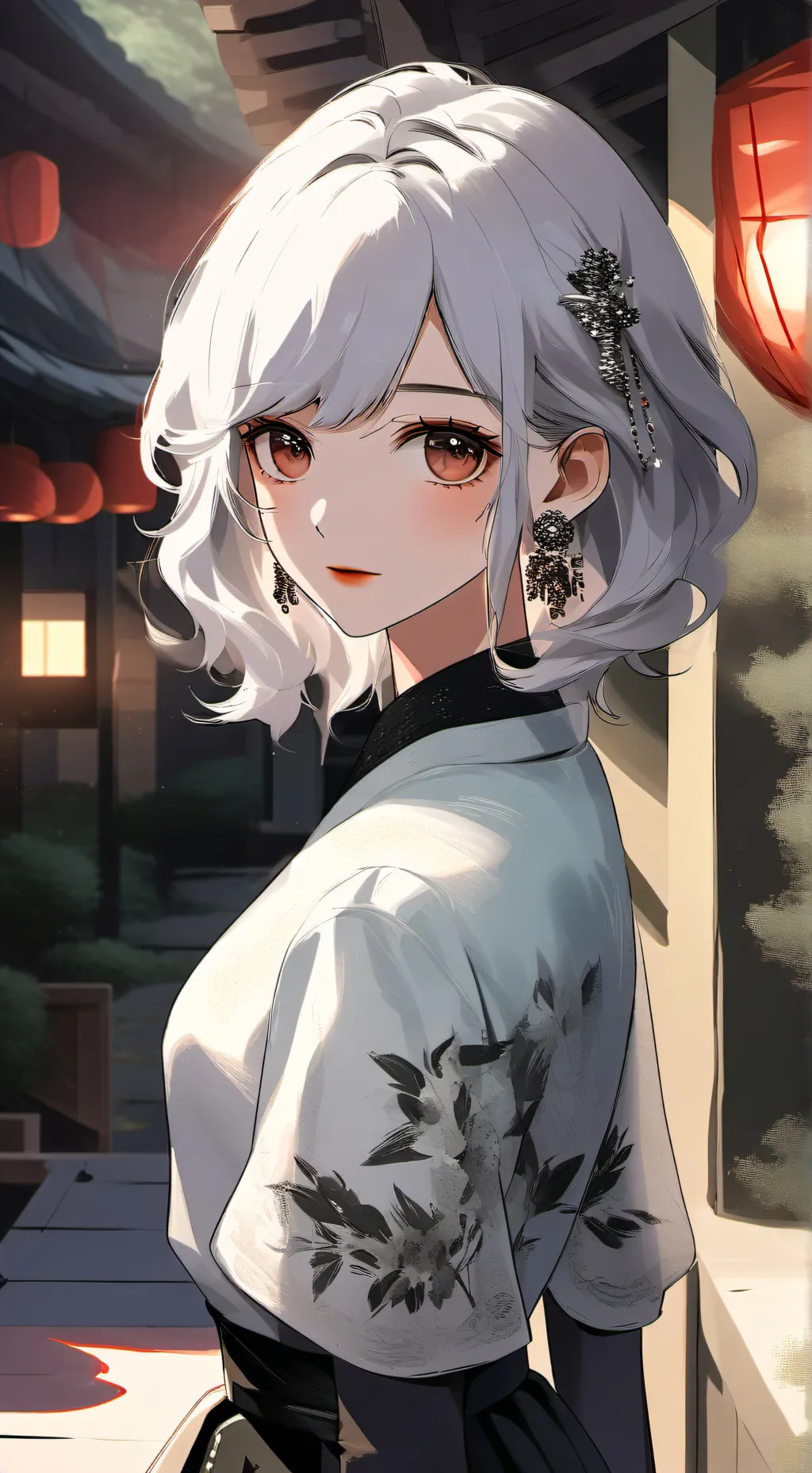 ai character: Miku  background