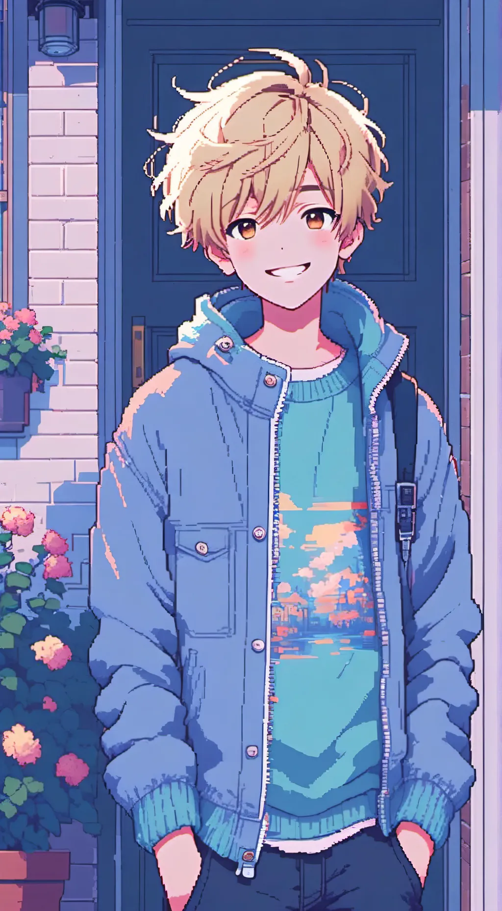 ai character: noah background