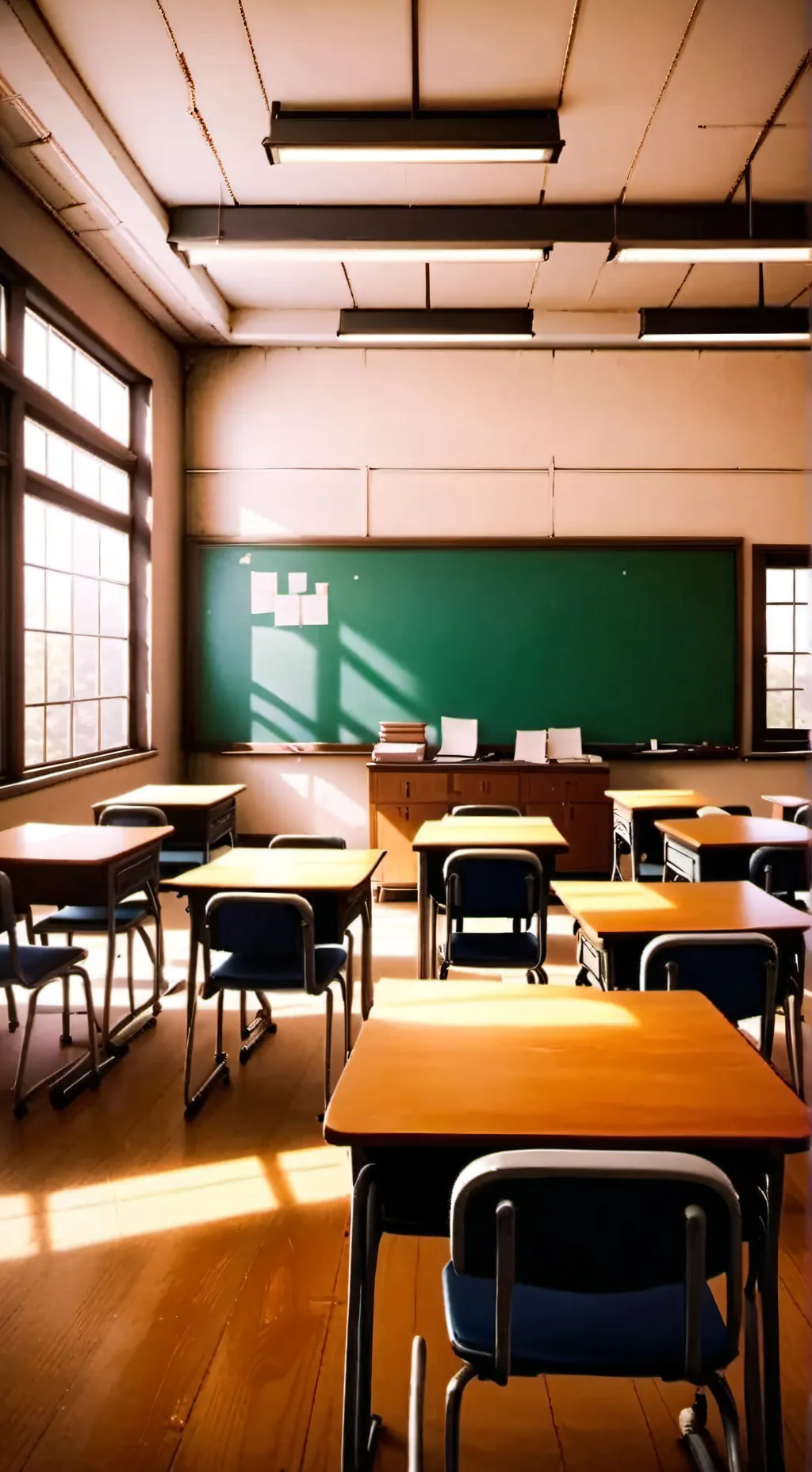 ai character: MHA new student! background