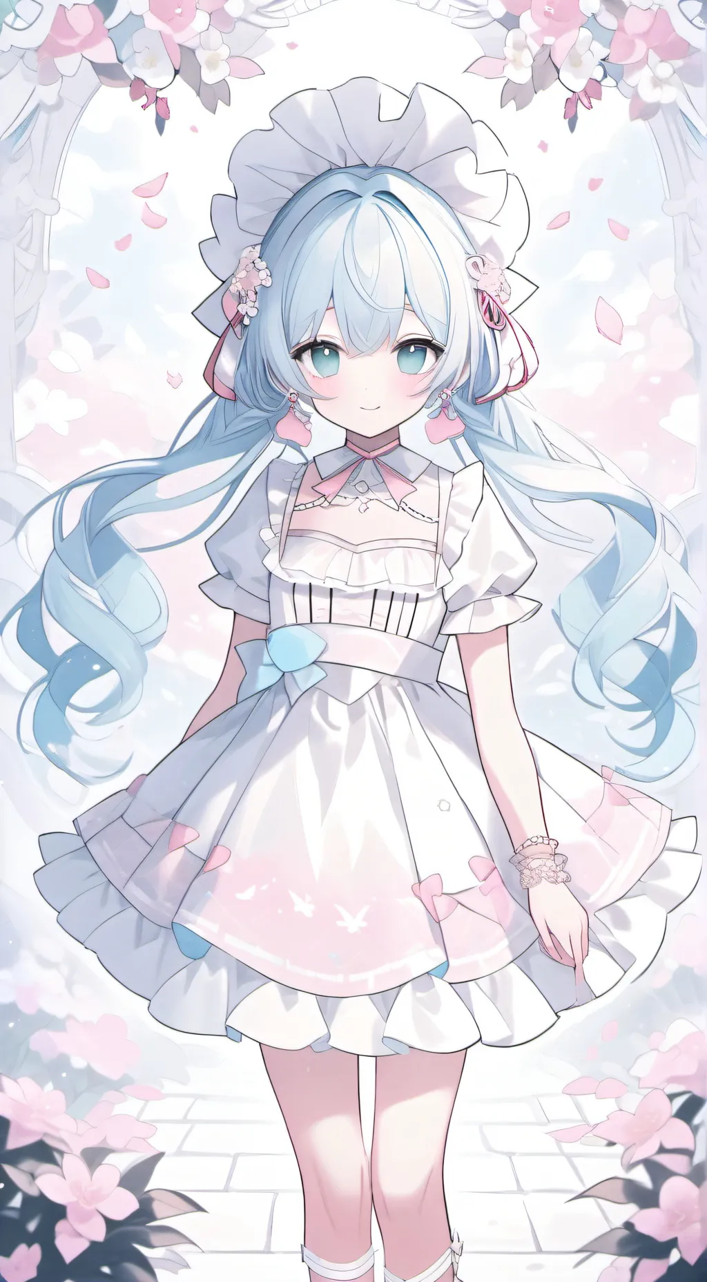 ai character: Kawaii bad sister background