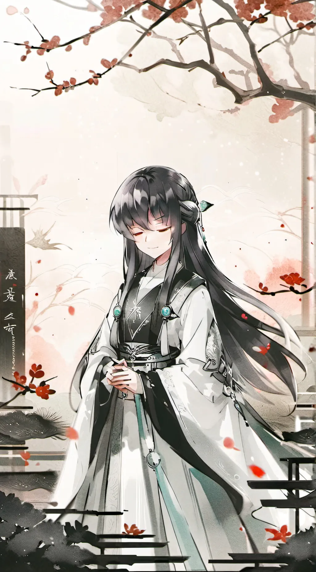 ai character: Muichiro (trend) background