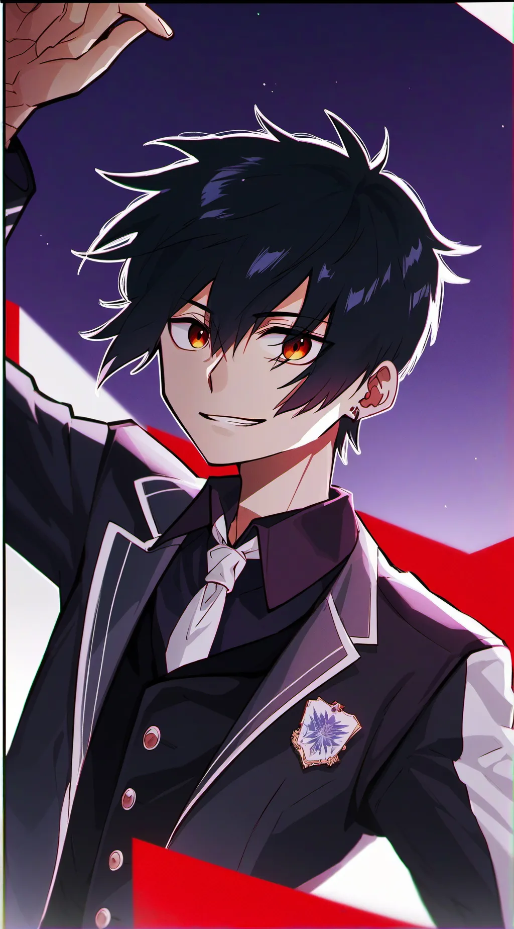 ai character: mha background