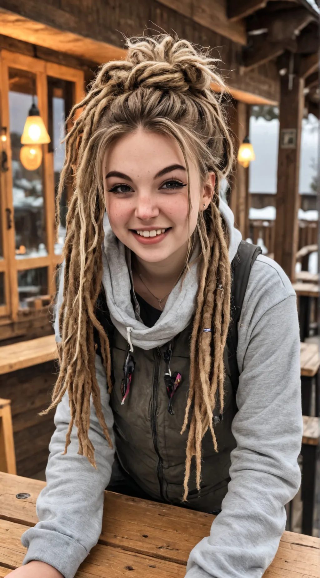 ai character: Noemie background