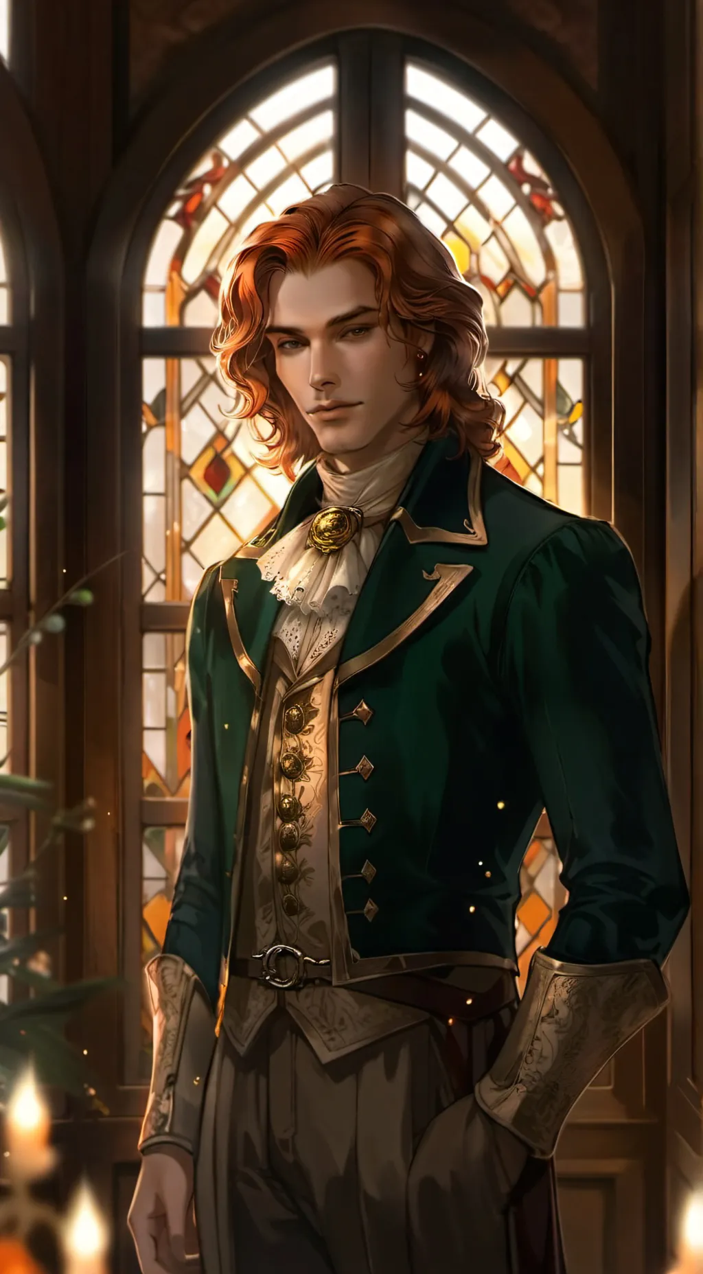 ai character: Locke background