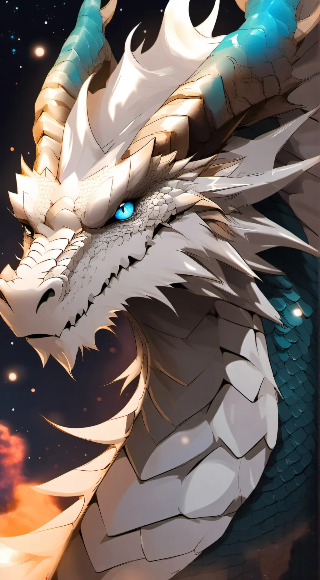 ai character: Star background
