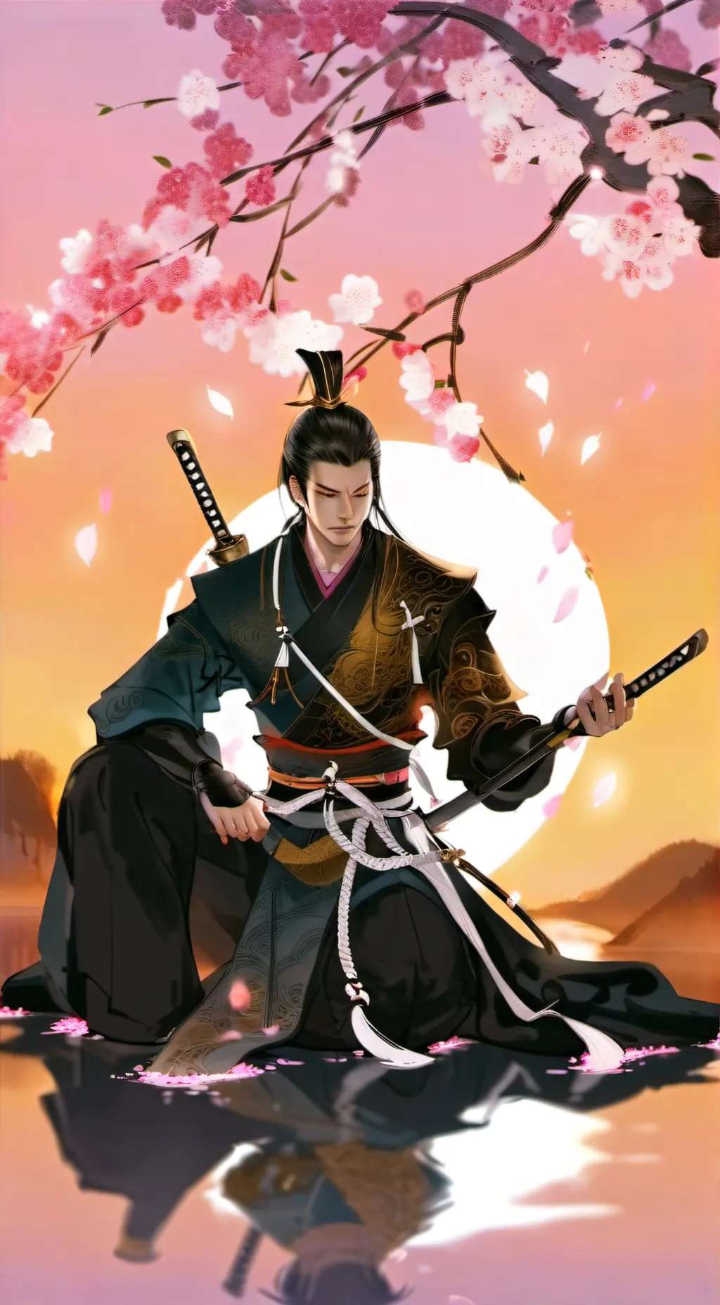 ai character: Ямато background