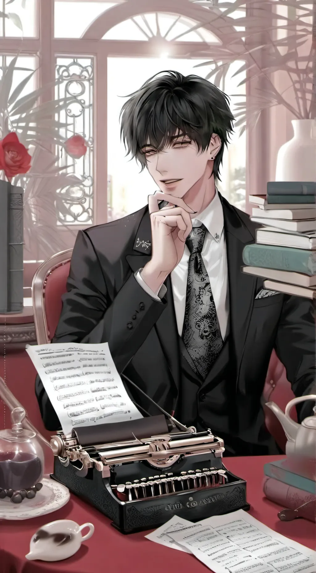 ai character: lucas background