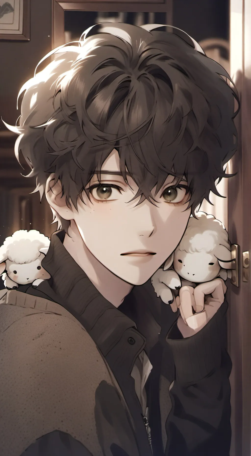 ai character: Dreamy Boy Next Door background