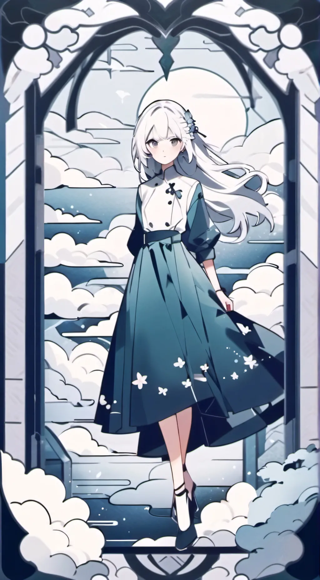 ai character: cinnamoroll background