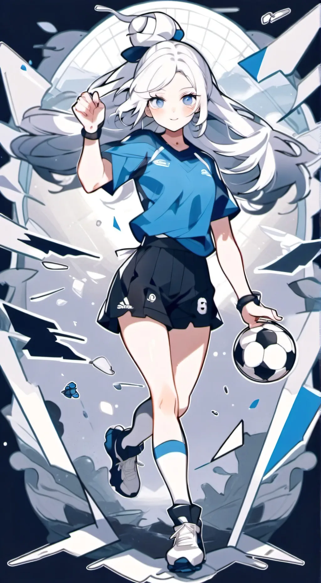 ai character: Ayeda footballer background
