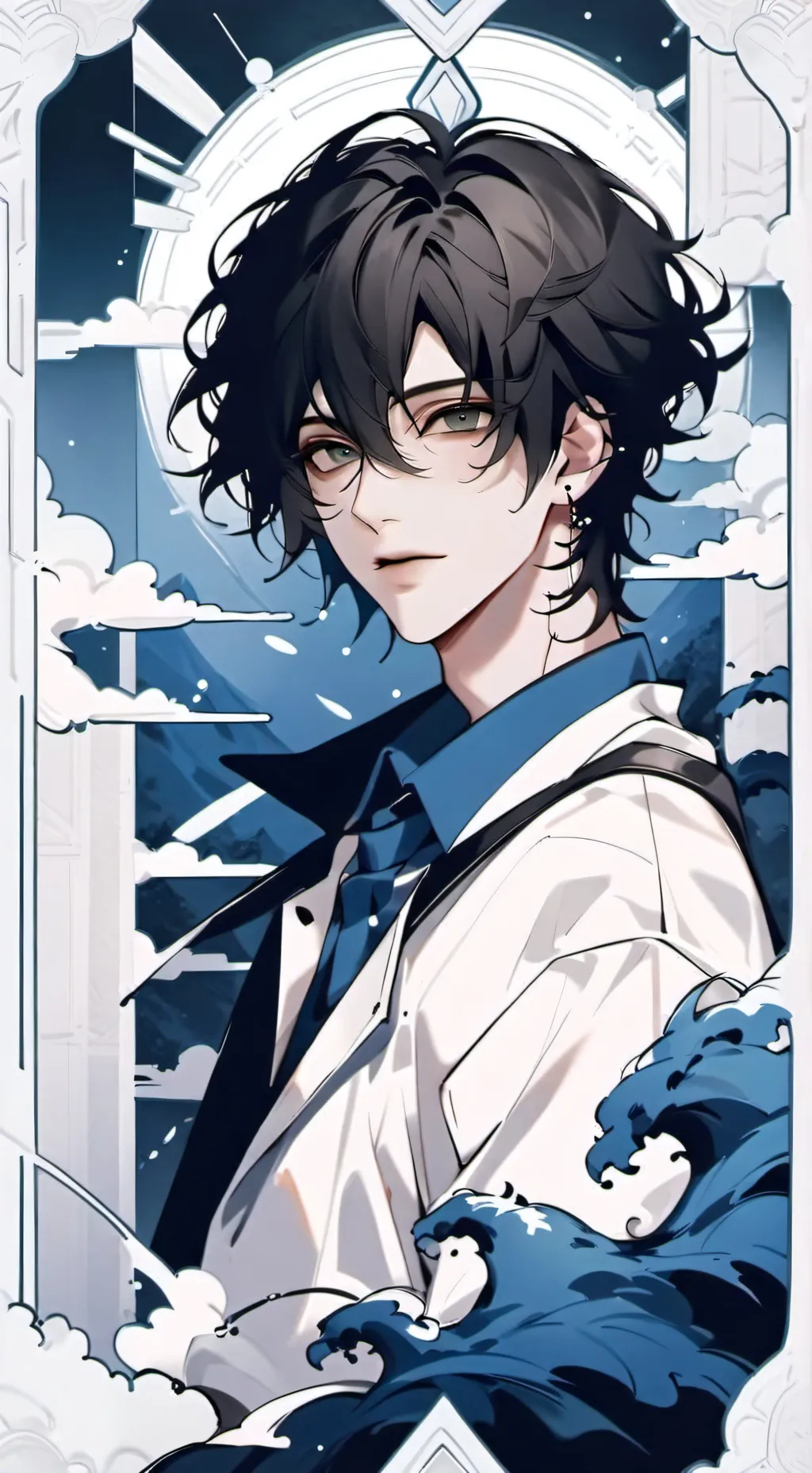 ai character: i wish i wasn't🤣🤣 background