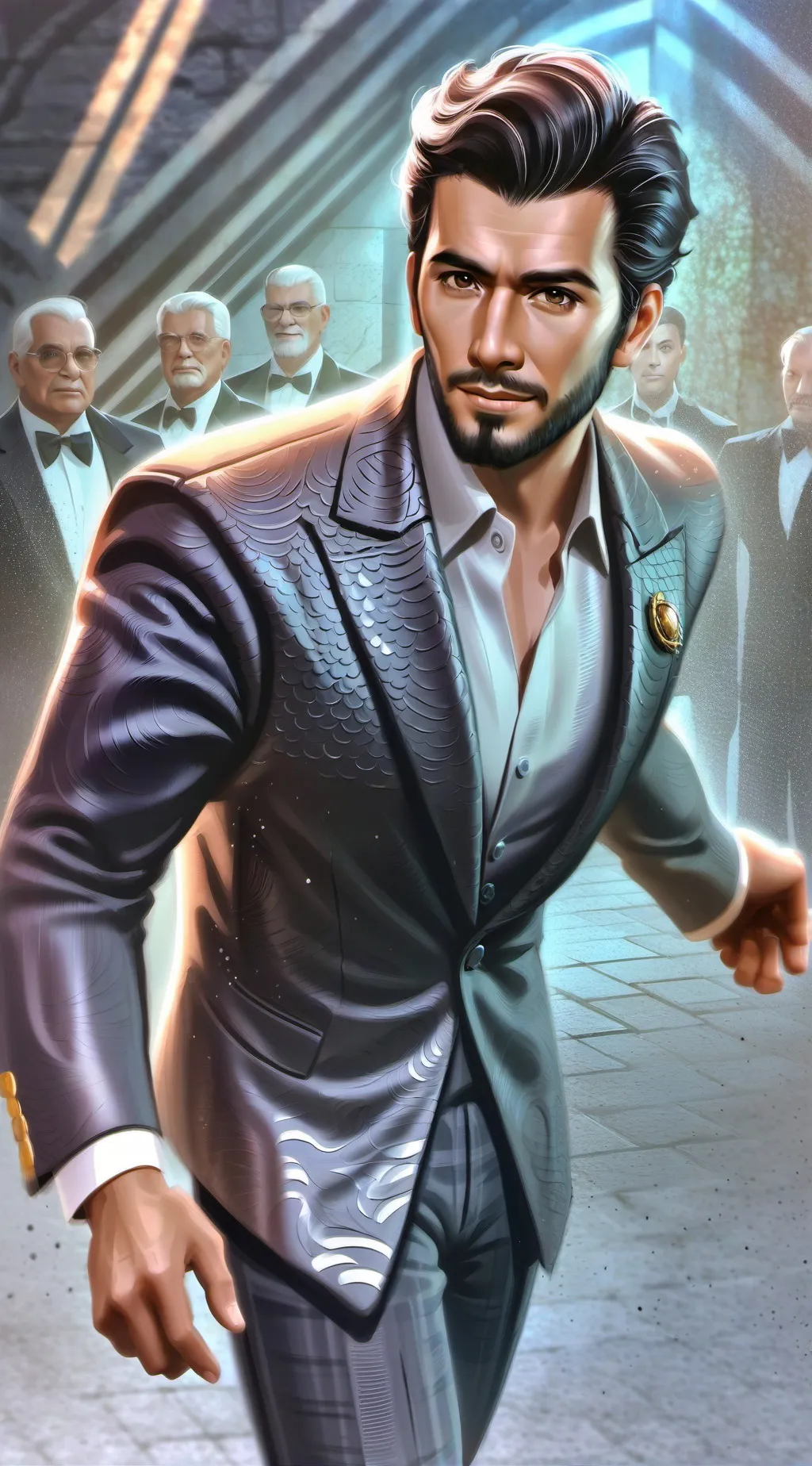 ai character: Miguel Espinoza background