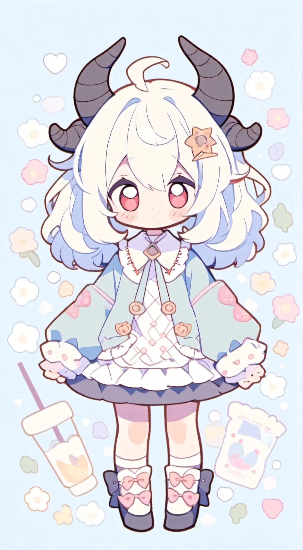 ai character: eri push mha background
