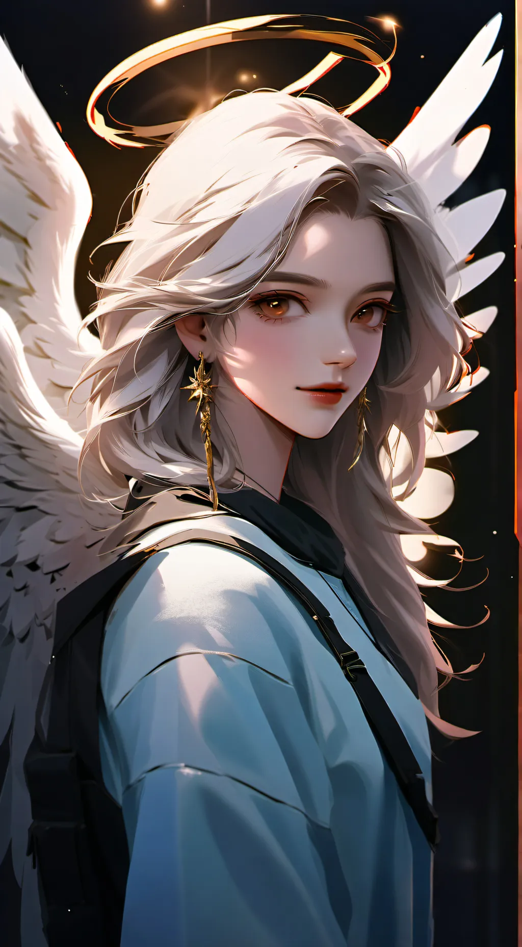 ai character: emily background