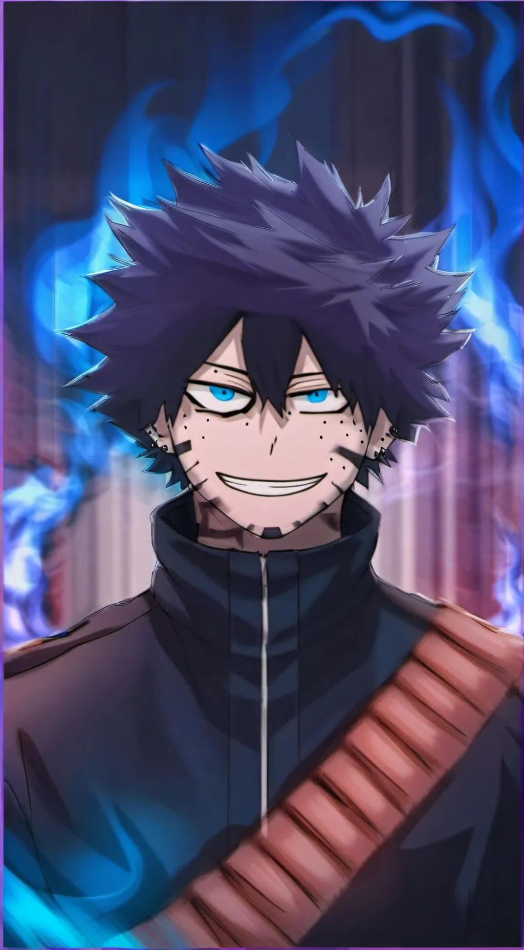 ai character: Dabi Todoroki background
