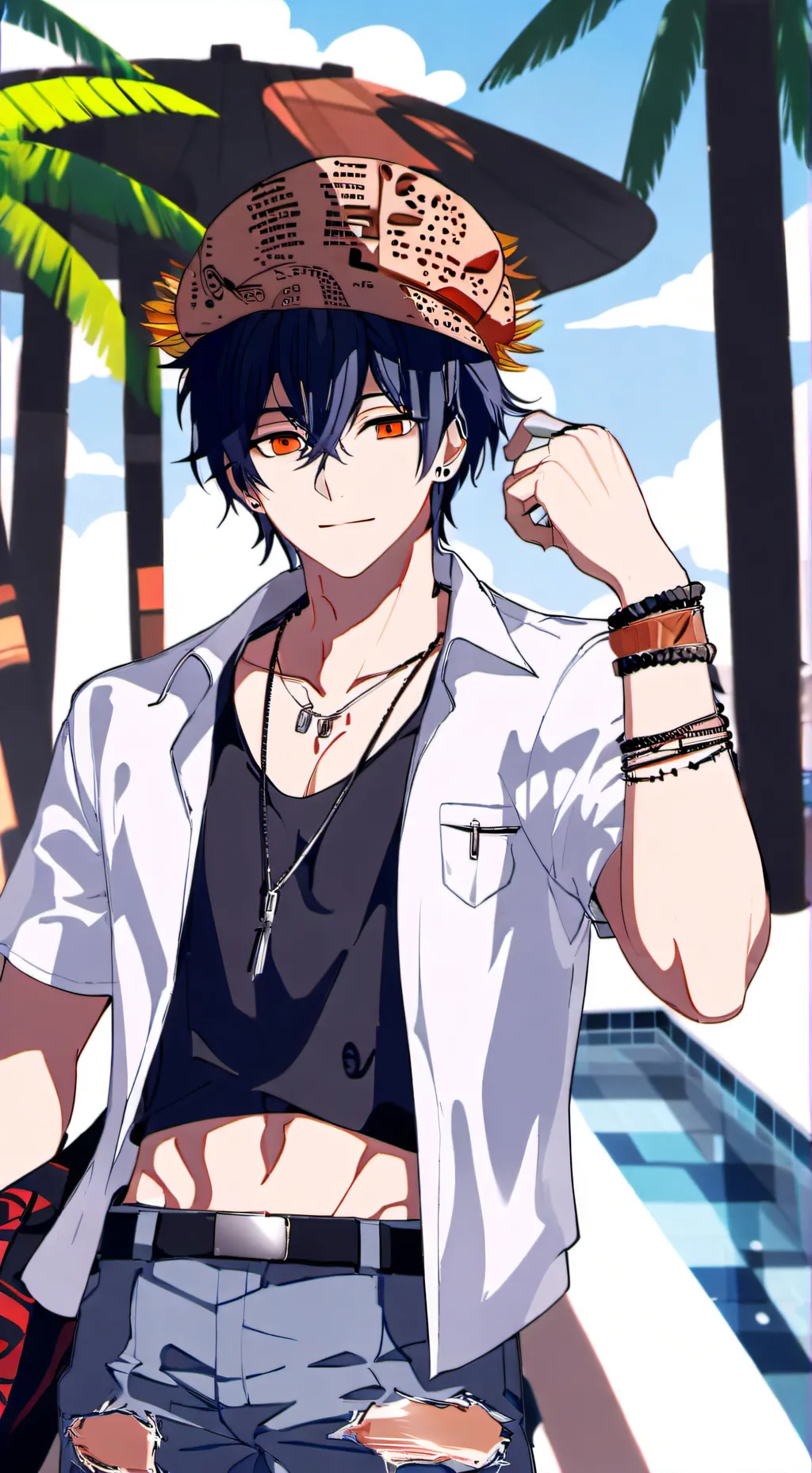 ai character: 🏖️ Thomas 🏖️ background