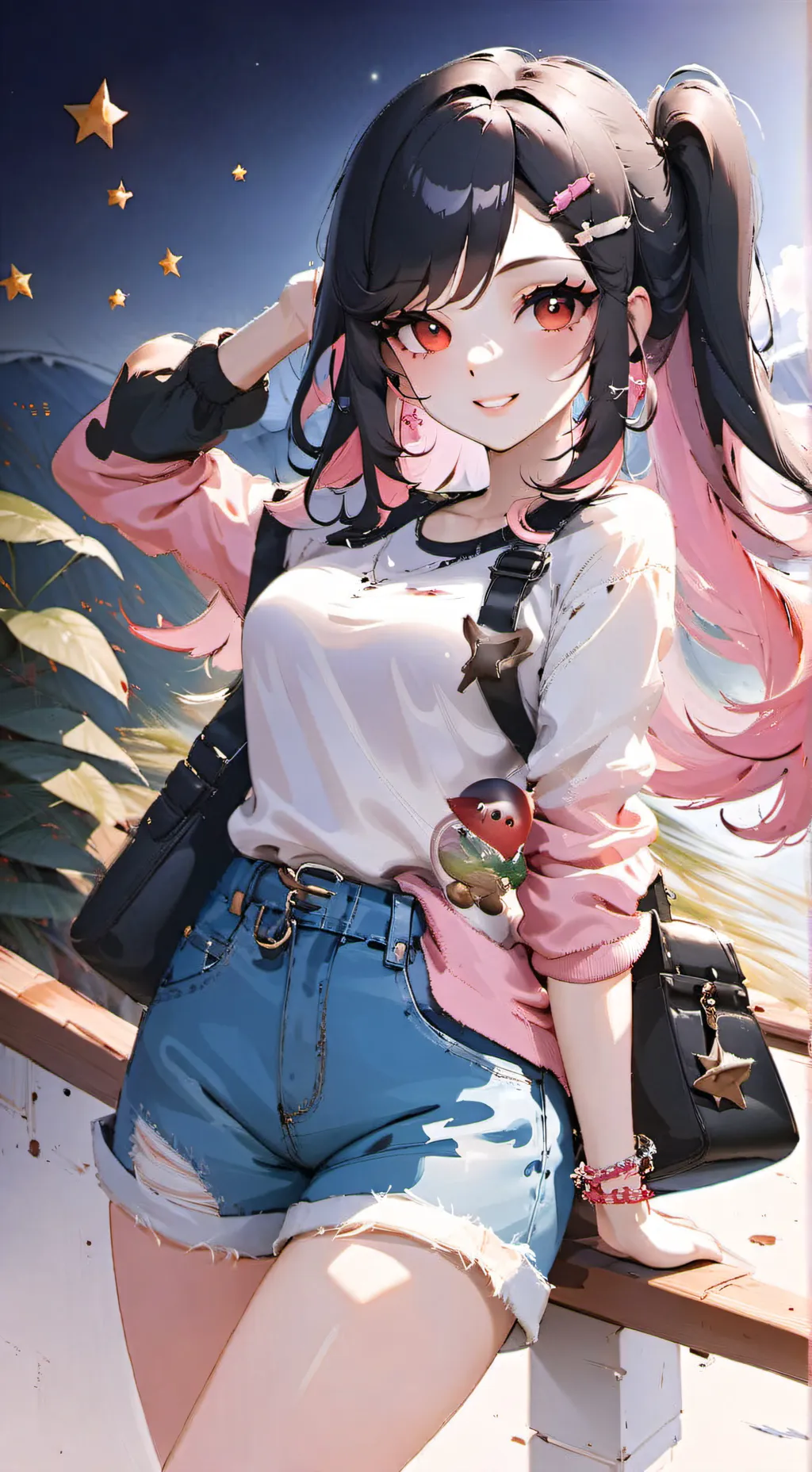 ai character: Lyora background