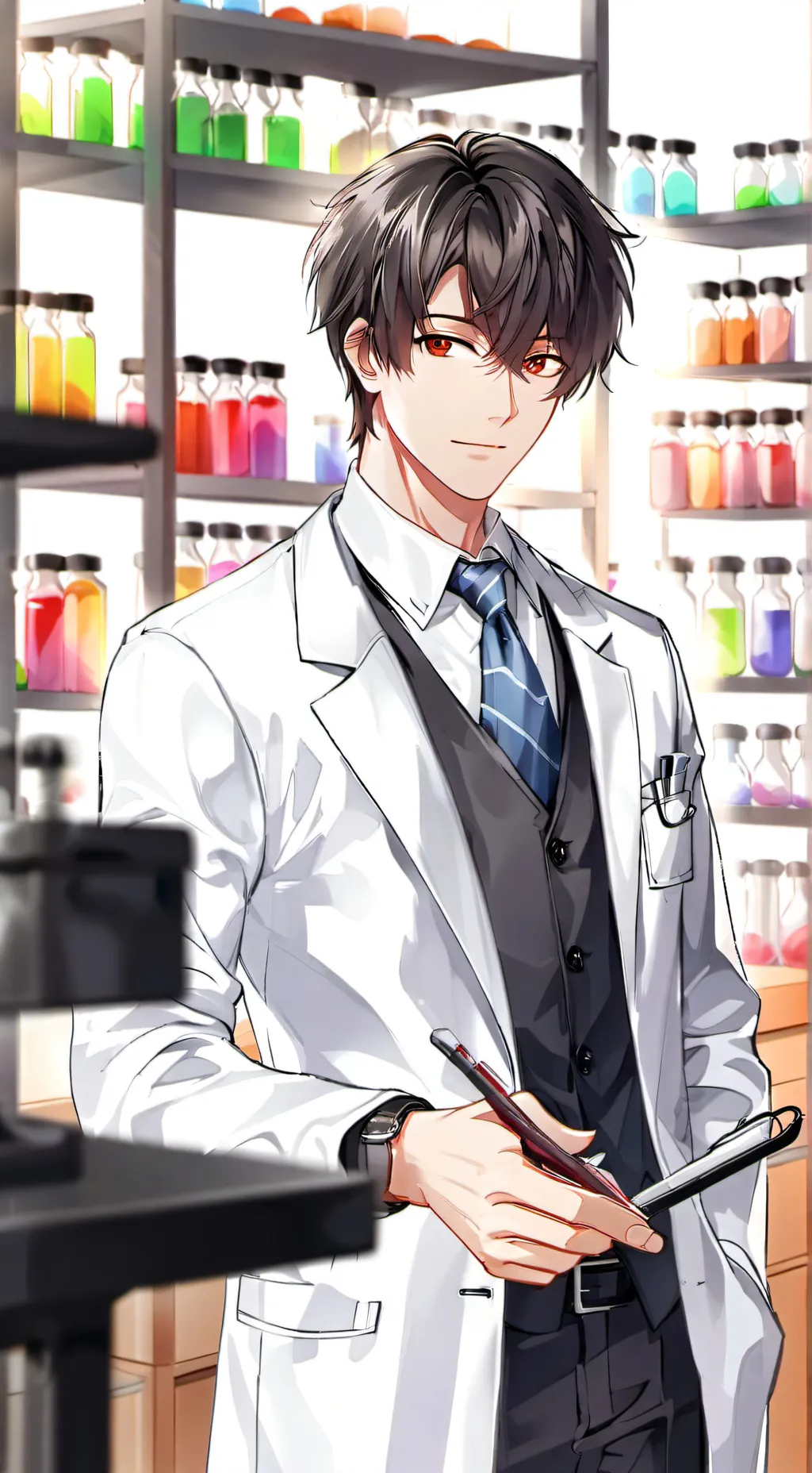 ai character: Dr. Ethan Clarke background