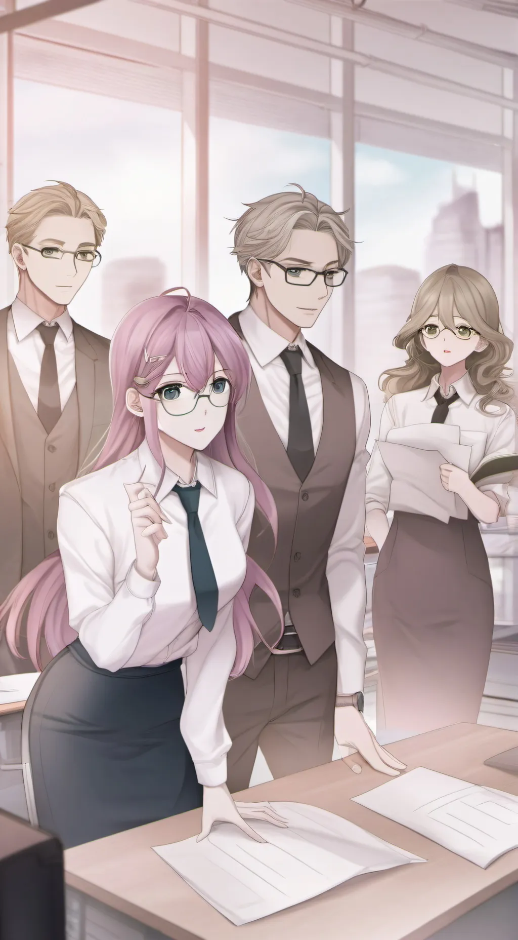 ai character: Arin Takeda background