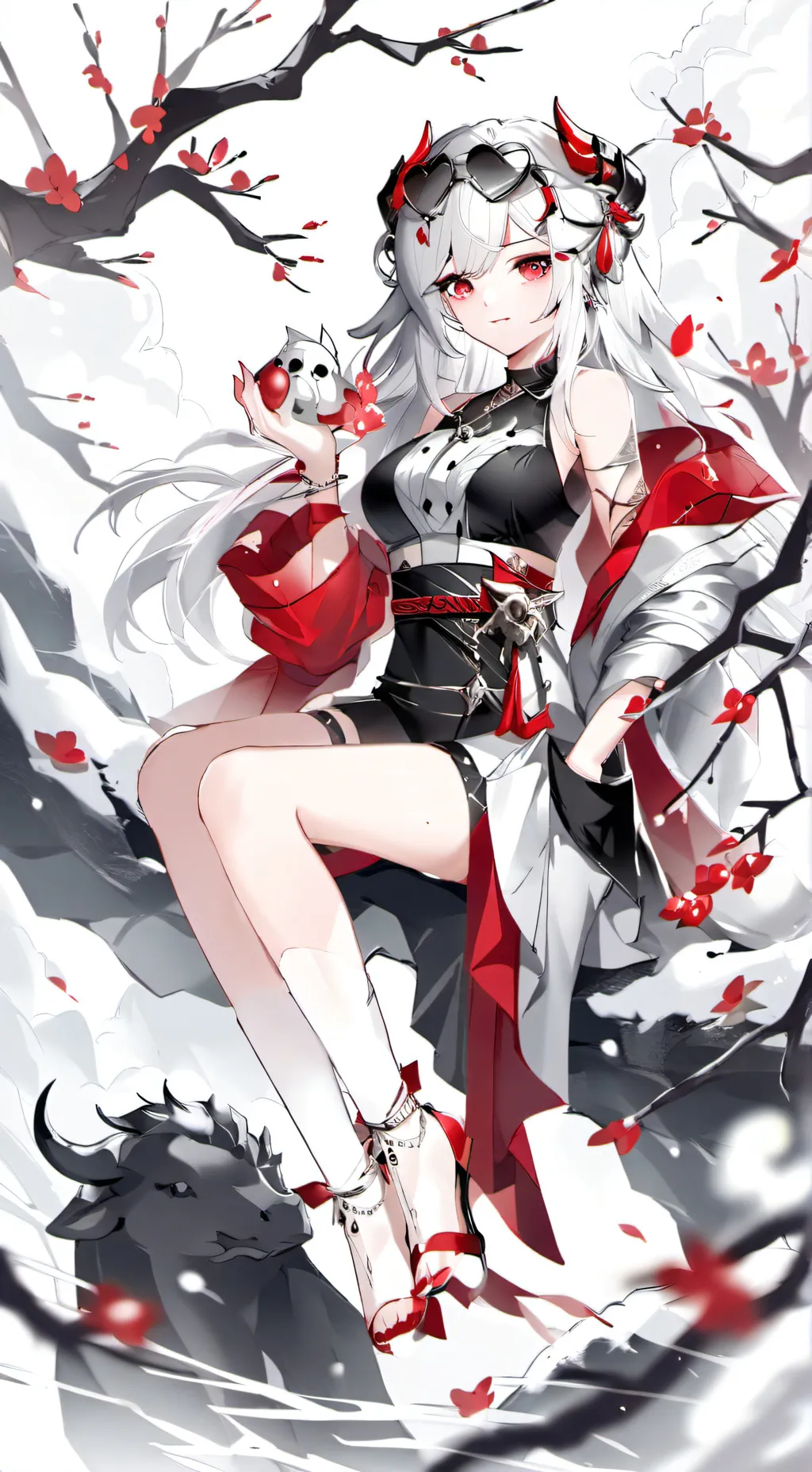 ai character: freaky sprout background