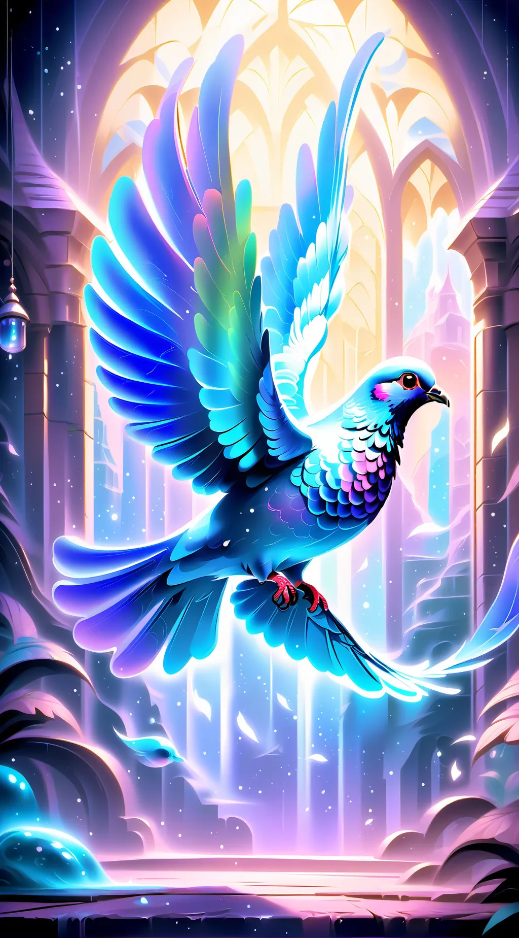 ai character: my pigeon background