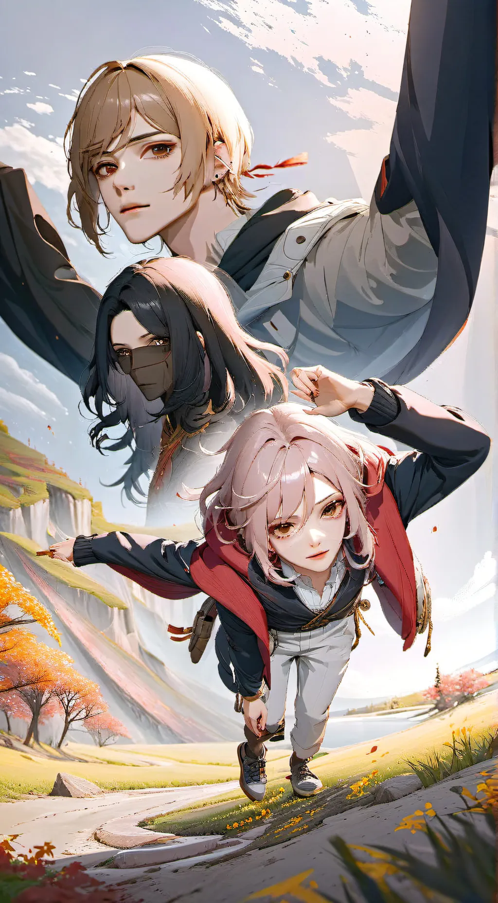 ai character: Bakugo  background