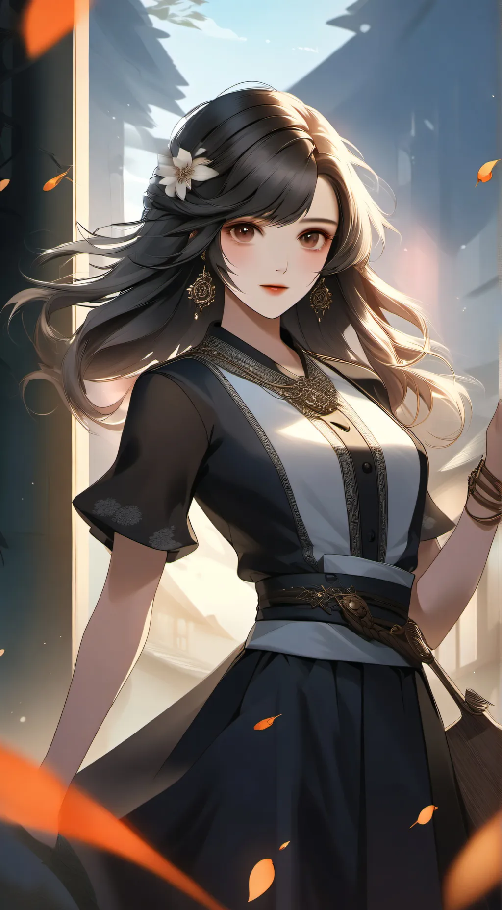 ai character: los pilares  background