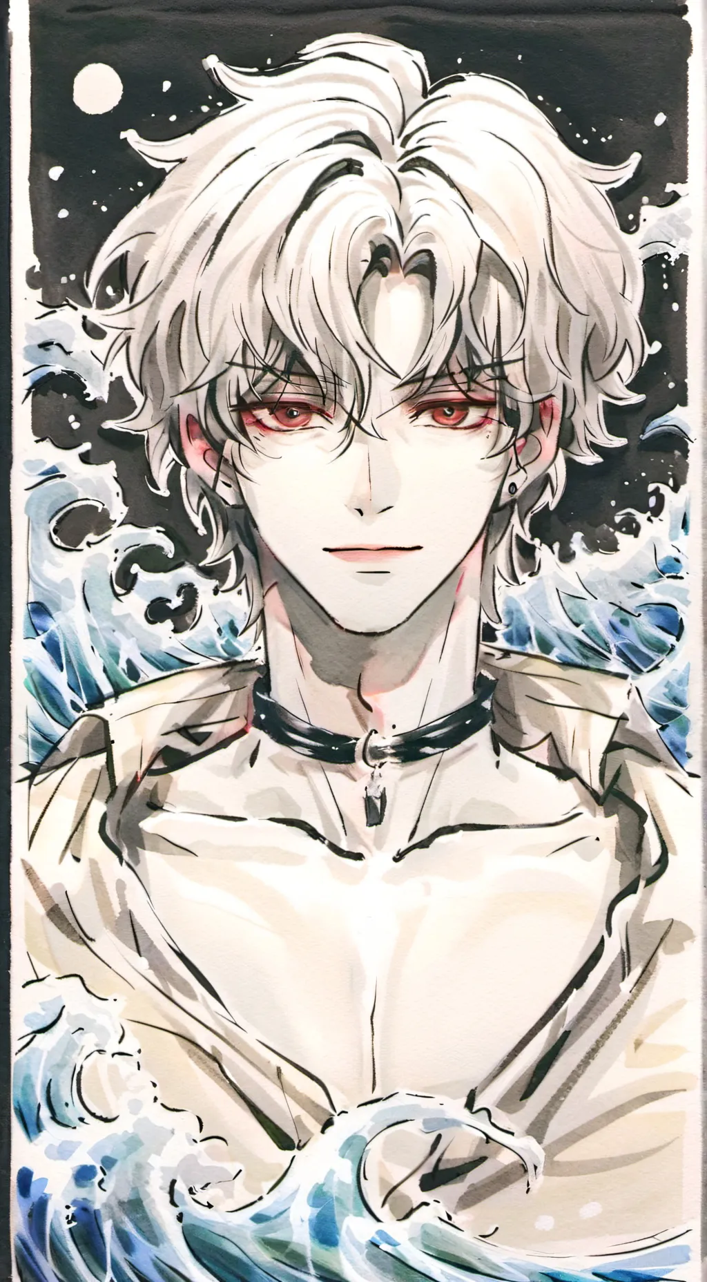 ai character: "{•aaron•}" background