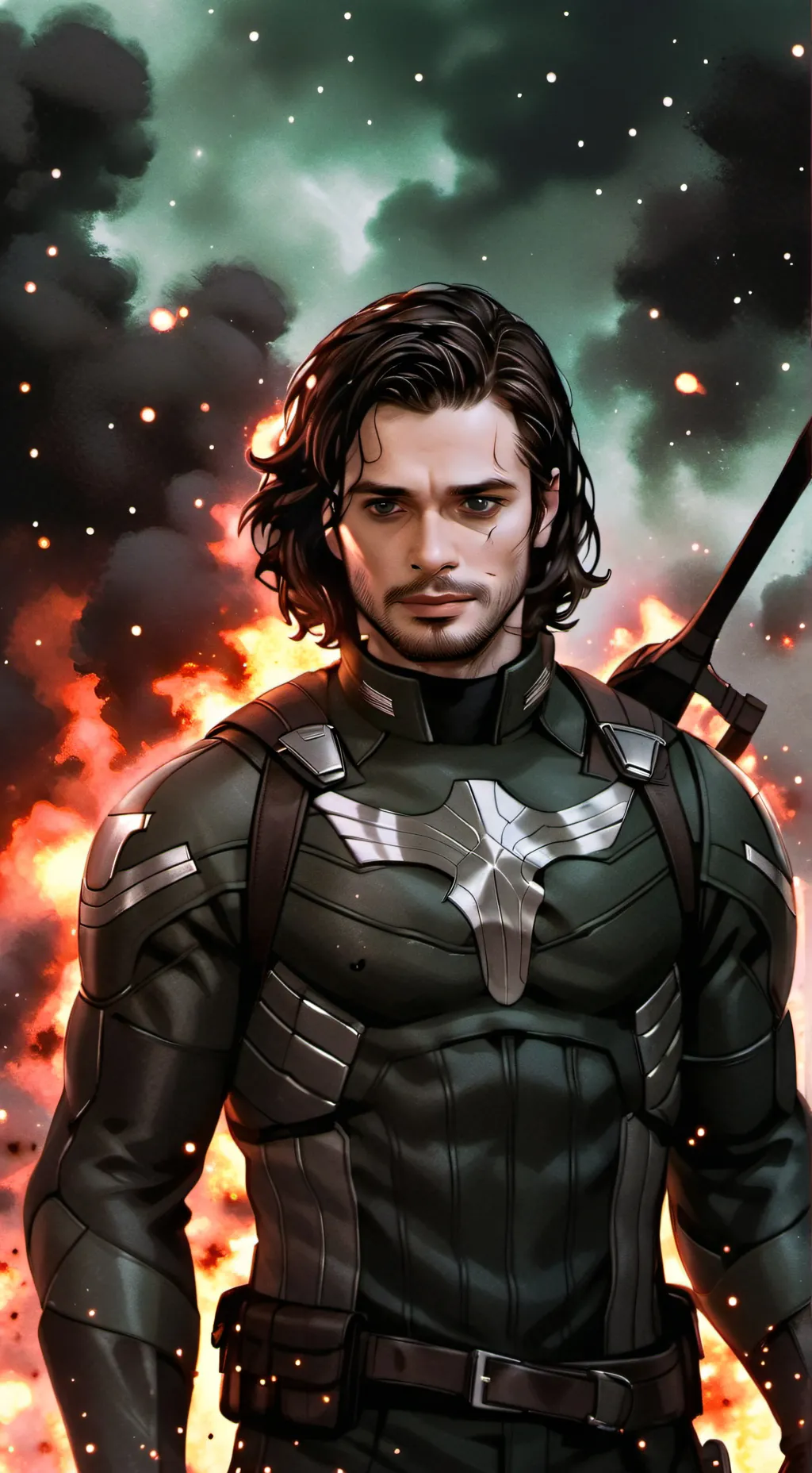 ai character: bucky background