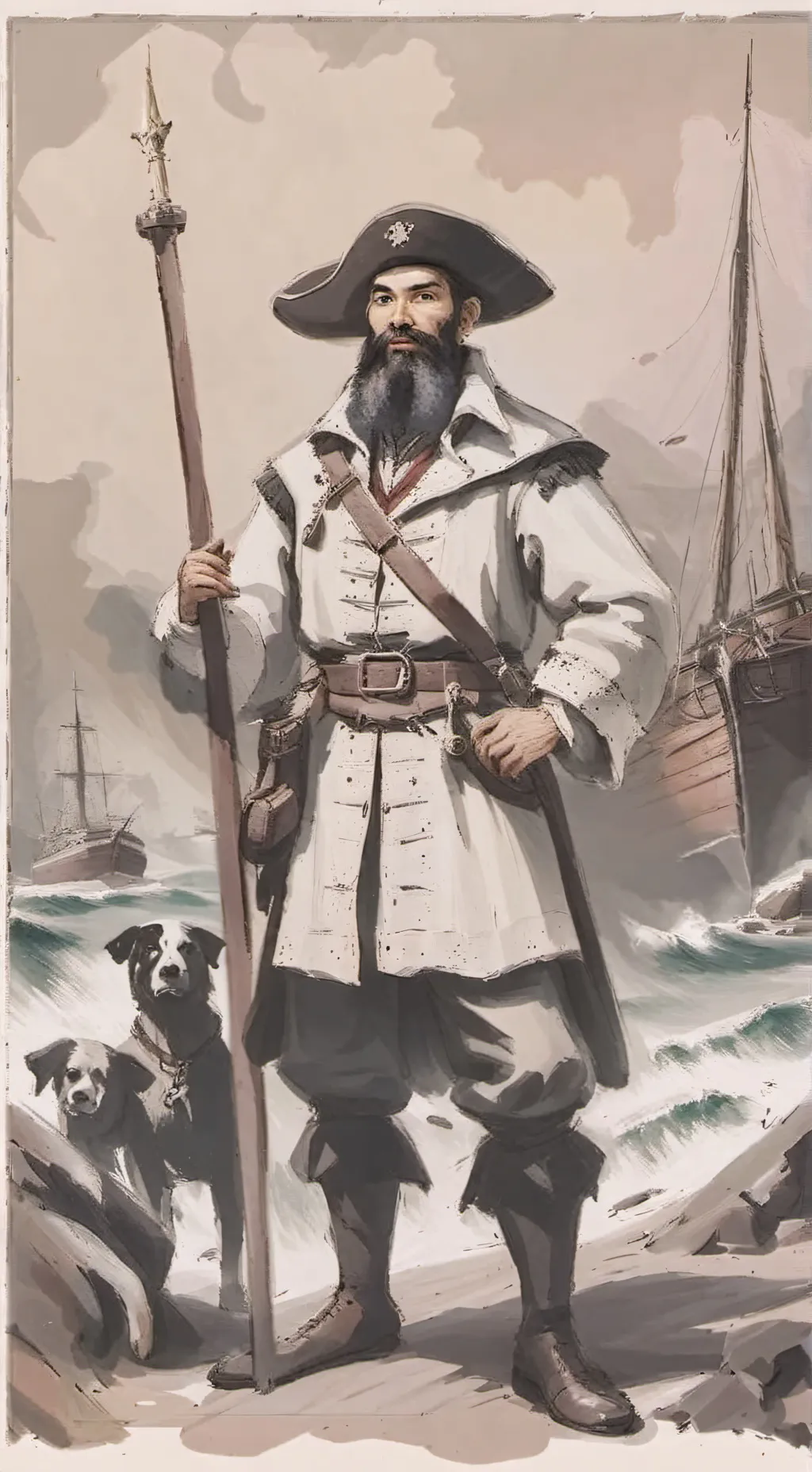 ai character: Ferdinand Magellan background