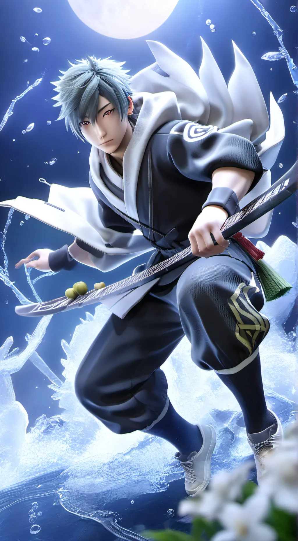 ai character: Azuma sensei background