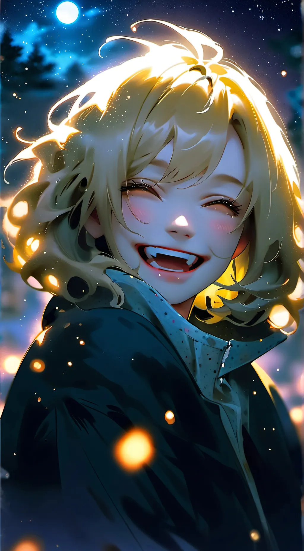 ai character: Daffodil background