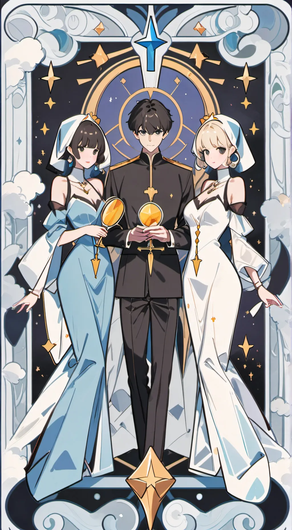 ai character: Look alike (max)  background