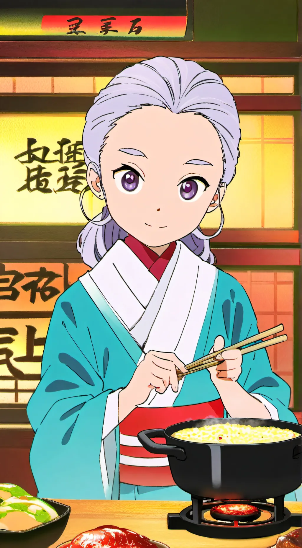 ai character: kny soulmate  background