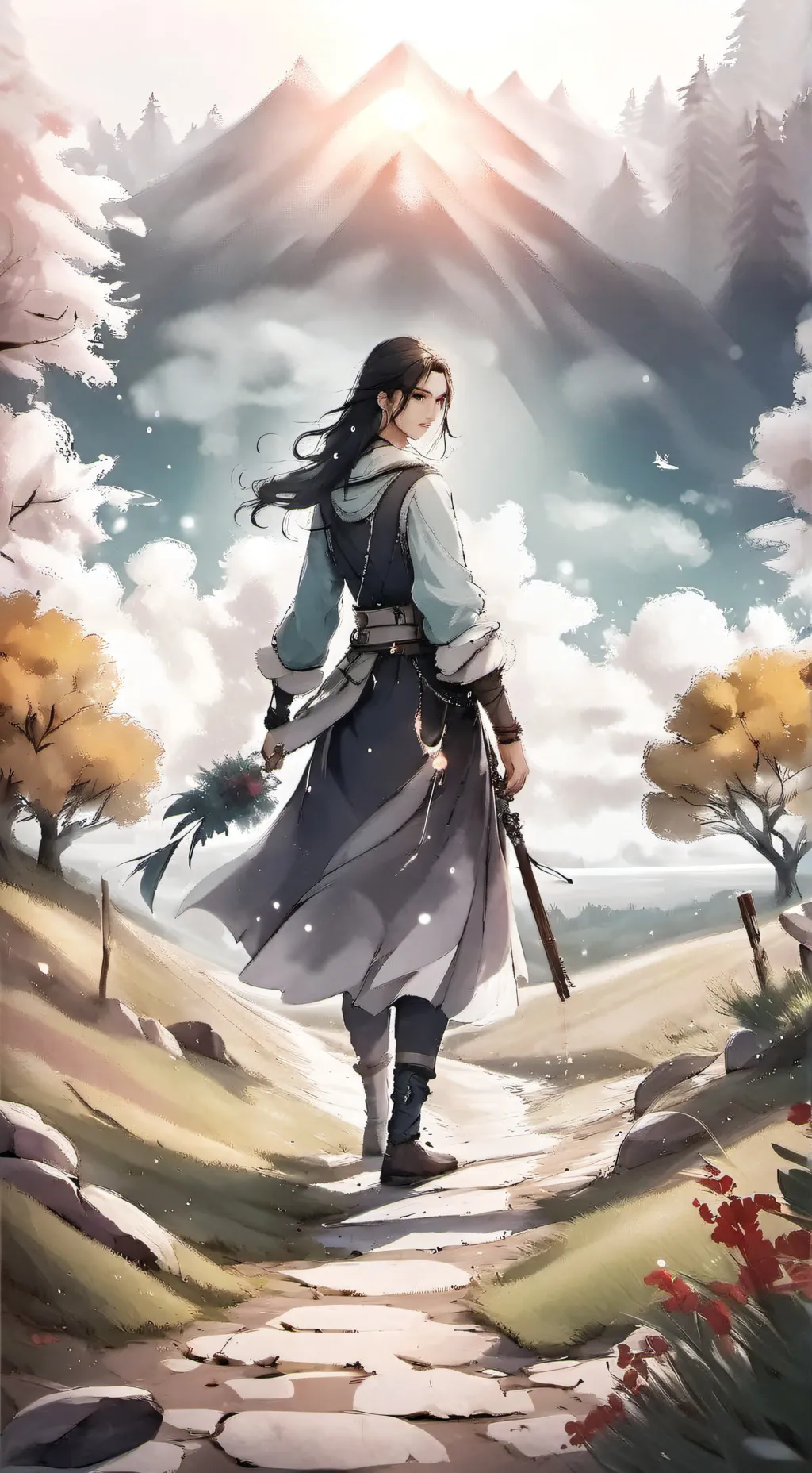 ai character: SHINOBU’S DEATH😱 background