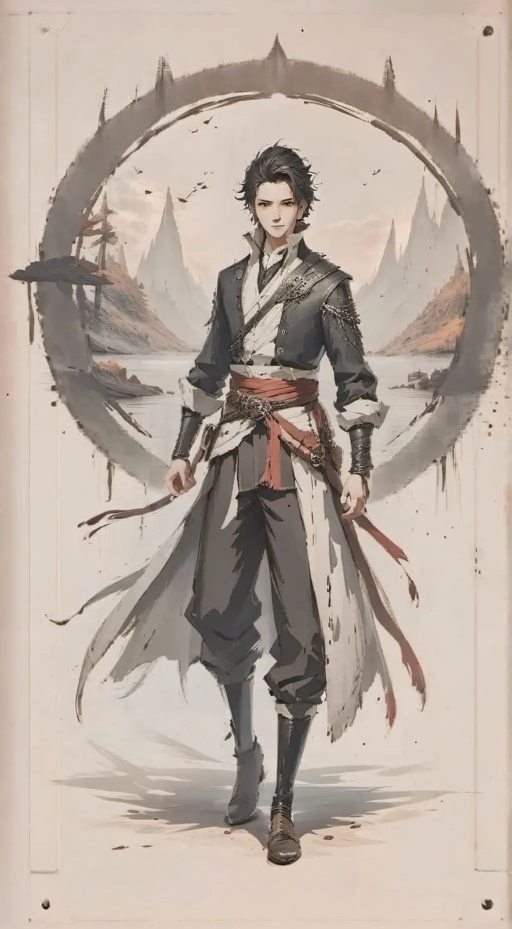 ai character: baku background