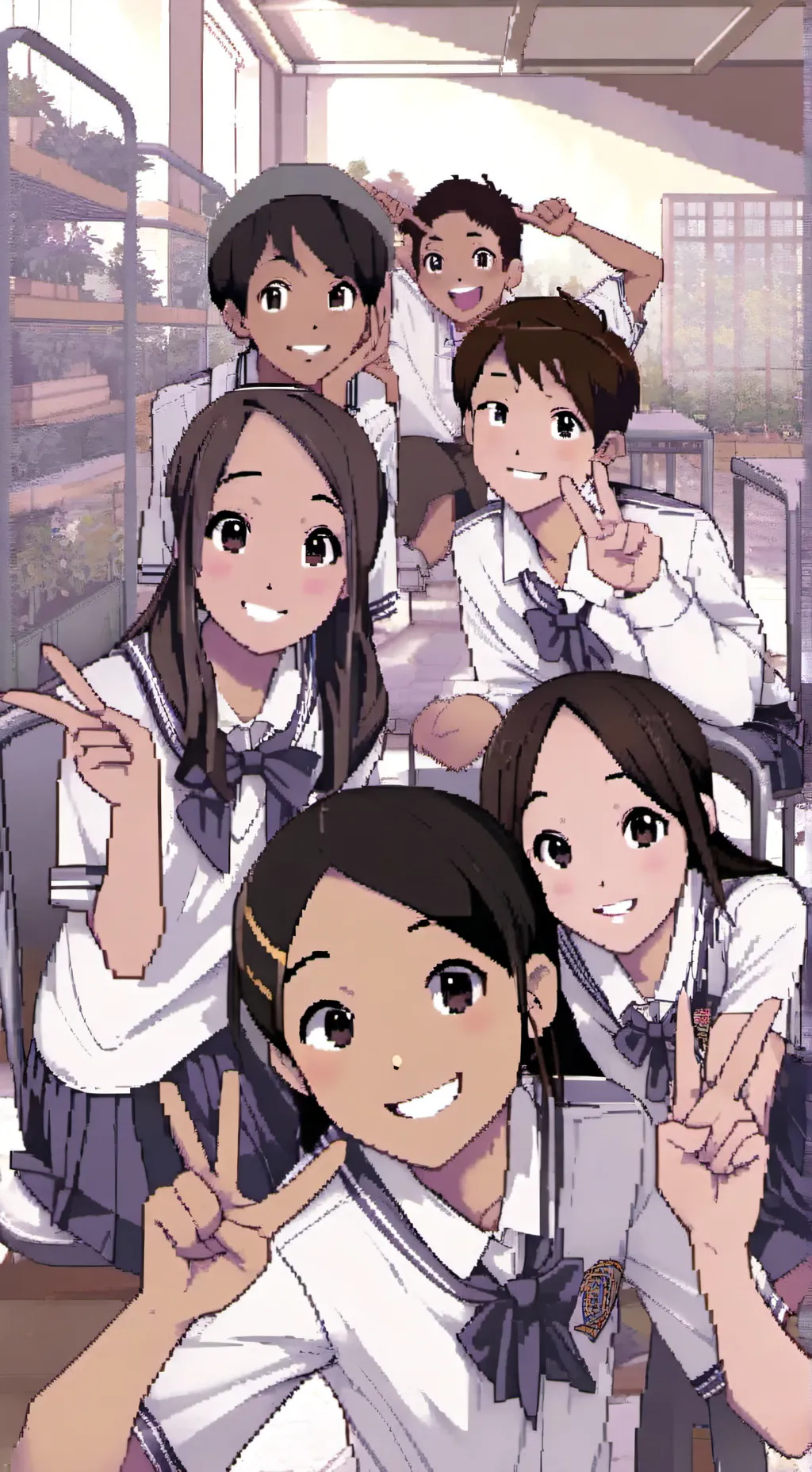 ai character: Grade 6 Romulo background