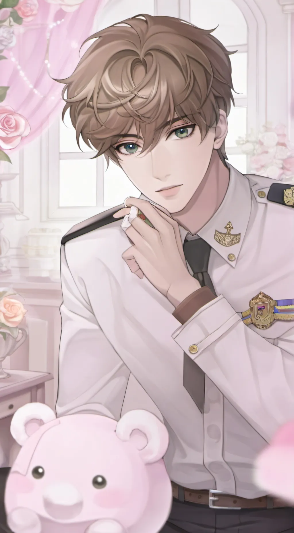 ai character: Max background
