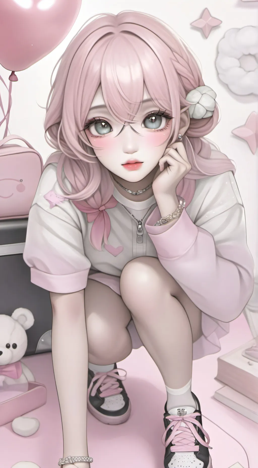 ai character: lila background