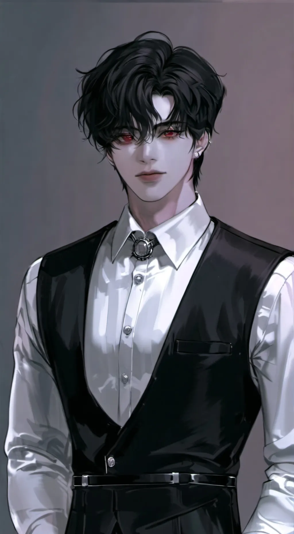 ai character: Dabi's family din background