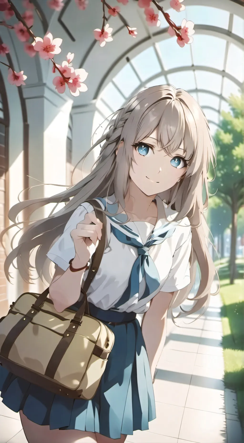 ai character: Katy background